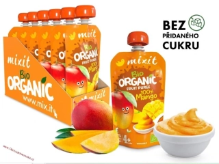 Mixit BIO ovocná kapsička - 100 % Mango 110g