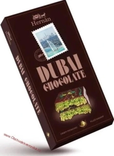 Hernan Chocolate Dubai Dubajská čokoláda 185g - DMT 03/2026