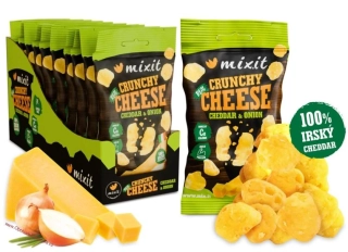 Křupavý sýr do kapsy - Irský cheddar & cibule 20g