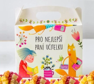 DÁRKOVÝ BOX PRO NEJLEPŠÍ PANÍ UČITELKU ZVÍŘÁTKA